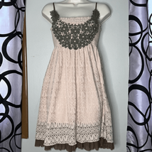 Altar’d State crochet lace, smocked, dress size extra small - £18.58 GBP