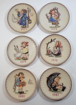 M.J.Hummel Annual Plates 1972, 74, 76,78,80,81 - Lot of 6 as shown. - £26.90 GBP