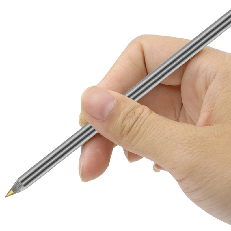 Engraving Scriber Pen  Scribe Tool Prem Alloy Tip Scriber Etching for Gl Ceics   - £44.67 GBP