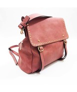 Jen &amp; Co. Indigo Convertible Back Pack Purse Flap Over  Studded Front De... - €33,76 EUR