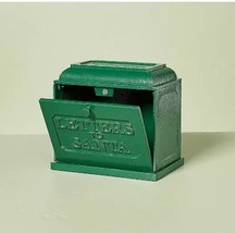 Letters To Santa Novelty Christmas Mailbox Dark Green Hearth &amp; Hand™ Magnolia FS - £39.52 GBP