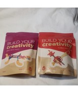 Lot Of 2 Wendy&#39;s Kids Meal Build Your Creativity Toys - £8.59 GBP