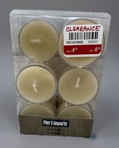 Pier 1 Imports Unscented Tea lights Beige 18 Pack *READ* - $4.89