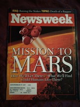 NEWSWEEK September 23 1996 Mission to Mars Iraq Rapper Tupac Shakur - £6.90 GBP