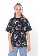 T-shirt (girls), Summer,  Nosi svoe 6414-002-2 (cat-amp-dog) - £13.33 GBP+