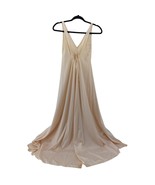 Vtg Olga Elegant Night Gown Slip Dress Maxi Coquette S? - £31.05 GBP