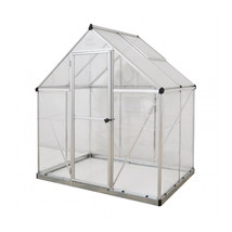 Palram - Canopia Hybrid Greenhouse - 6 x 4 ft. - Silver - $13,847.50 MXN