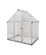 Palram - Canopia Hybrid Greenhouse - 6 x 4 ft. - Silver - $13,970.54 MXN