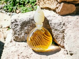 Vintage Creation Ted Lapidus 4" High Mini Glass Perfume Bottle  Full No Box - $15.87