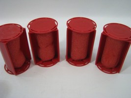 4 Large Caruso Molecular Steam Hairsetter Hot Rollers Pageant Replacemen... - $8.79