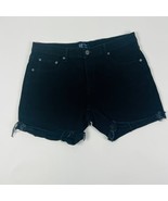 Gap 5&quot; Cut Off Womens Denim Shorts Size 12/31 Regular Black Stretch - $18.99