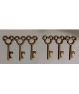 Mickey Mouse Small Cast Metal Shaped Bottle Opener Skeleton Key Disney 6... - $27.08 CAD