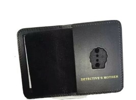 New York City Detective  Mother Mini Shield Bi Fold Wallet And ID Holder - £11.65 GBP