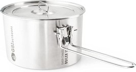 Gsi Outdoors Glacier Stainless 1.1 L Boiler For Ultralight Backpacking And - £33.55 GBP