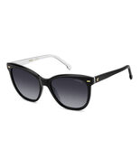 CARRERA CARRERA-3043/S Sunglasses Sun Glasses BLACK WHTE 80S9O Authentic... - $125.63