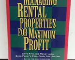 Managing Rental Properties for Maximum Profit Perry, Greg - $2.93