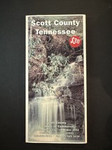 Scott County Tennessee Road Map - $5.00