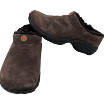 Merrell Womens Primo Chill Slide Chocolate Faux Fur Lined Clogs Shoes Sz... - $55.43