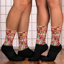 Dr. Pepper Grid Socks - $17.50