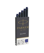 Parker Permanent Ink Cartridge (5pk) - Blue - £26.28 GBP