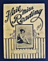 1924 antique HAIL MISS READING Nellie Paige SHEET MUSIC piano pennsylvania - £37.04 GBP