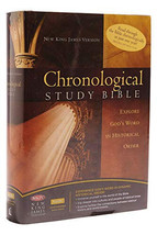 The Chronological Study Bible : Explore God&#39;s Word in Historical Order b... - £112.88 GBP