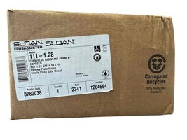 NEW Sloan Closet Flushometer SFSM 111-1.28 3780038 Chrome W/ EBV500A Bat... - €257,98 EUR