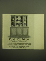 1958 Union-National Parma Furniture Ad - Italian Provincial - China Cabinet - £14.78 GBP