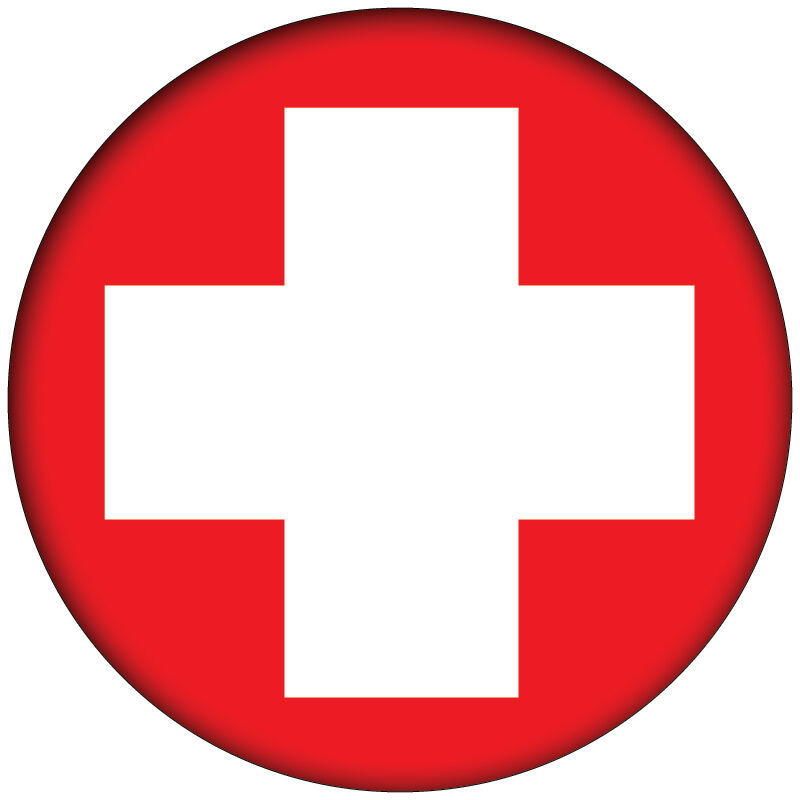NURSE DOCTOR FIRST AIDE  HALLOWEEN COSTUME 3&quot; Pin Back Button - $8.24