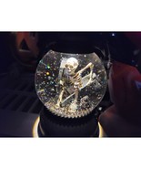 LED Light up Water Globe Lantern Skeleton Coming out of Grave 8.5&quot; New H... - $23.28 CAD