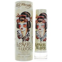 Ed Hardy Love & Luck by Christian Audigier, 3.4 oz Eau De Parfum Spray for Wome - $42.88