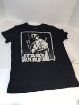 Star Wars Bobba Fett  Black T-shirt Cotton Poly Mens Small S - £4.91 GBP