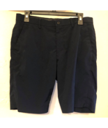 Uniqlo Mens 32 Inch Waist Navy Blue Stretch Performance Shorts 10&quot; Inseam - $240.74 MXN
