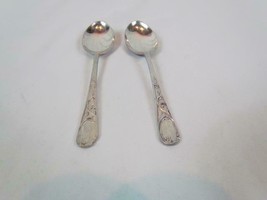 Antique Lot of 2 Cavalier E.P.N.S A1 Sheffield England Small Spoons - €14,95 EUR