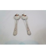 Antique Lot of 2 Cavalier E.P.N.S A1 Sheffield England Small Spoons - £13.66 GBP