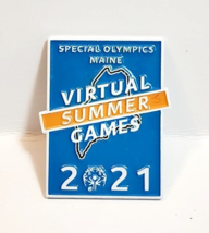 Maine Special Olympics Virtual Summer Games Pin New 2021 1.5 x 1 - £11.00 GBP