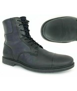 Timberland Men&#39;s Lafayette Park 6&quot; Inch Black Leather Boots Cap Toe Memo... - £58.74 GBP