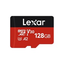 Lexar E-Series Plus 128GB Micro SD Card, microSDXC UHS-I Flash Memory Card with  - £25.16 GBP