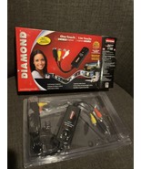 Diamond VC500 USB 2.0 One Touch VHS to digital file and DVD converter  New - $29.70