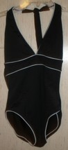 New! Womens Biki One Piece Black Swimsuit Size M - £18.76 GBP