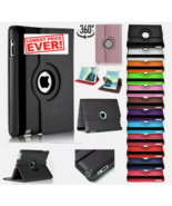 360° Rotating Leather Smart Case for iPad 2 3 4 5 6 7 8 9 9.7 10.2 Mini ... - €1,85 EUR+