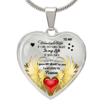 To My Wonderful Wife Angel Wings Necklace – Love Gift for Wife, Romantic... - $1,024.26 MXN+