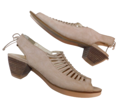 PAUL GREEN Trisha Back Tie Slingback Sandals sz 8.5 US - £38.73 GBP