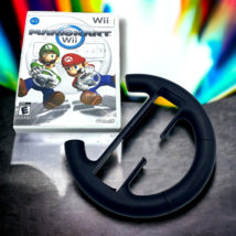 Mario Kart Wii 2008 Complete With Manual and Steering Wheeling For Remote - £31.20 GBP