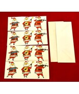 4 Vintage MCM Norcross Christmas Cards Musical Santas Design 2 Envelopes... - €12,77 EUR 4 Vintage MCM Norcross Christmas Cards Musical Santas Design 2 Envelopes... - €12,77 EUR