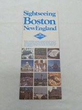 Sightseeing Boston New England The Gray Line Brochure - $20.78