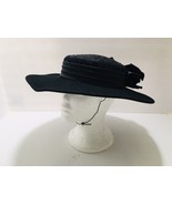 Sonni San Francisco Vintage Black Wool Ladies Hat With Label Made in USA... - €41,20 EUR
