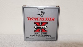 WINCHESTER Super X Lead Shot Heavy Game Load 12 Gauge Empty Ammo Box ONL... - $5.94