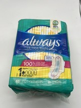 Always Ultra Thin Feminine Pads for Women with Wings Size 1 Regular Inco... - $167.21 MXN