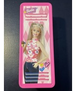 Barbie School Locker Tin 8.25&quot; 2001 Mattel Frankford Carmel Popcorn SEE ... - £13.06 GBP